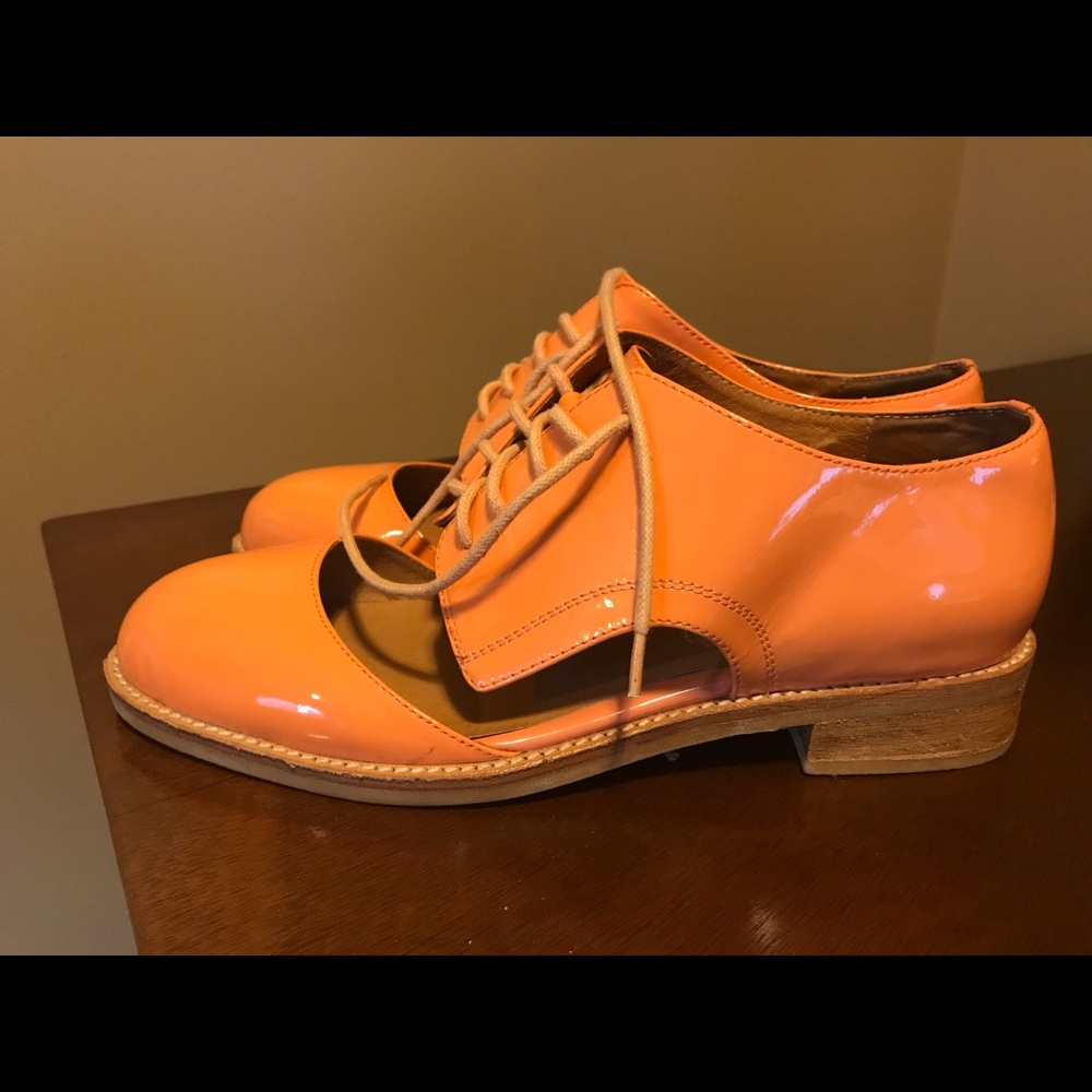 Great Moments Jeffrey Campbell cut-out oxford Sz 8